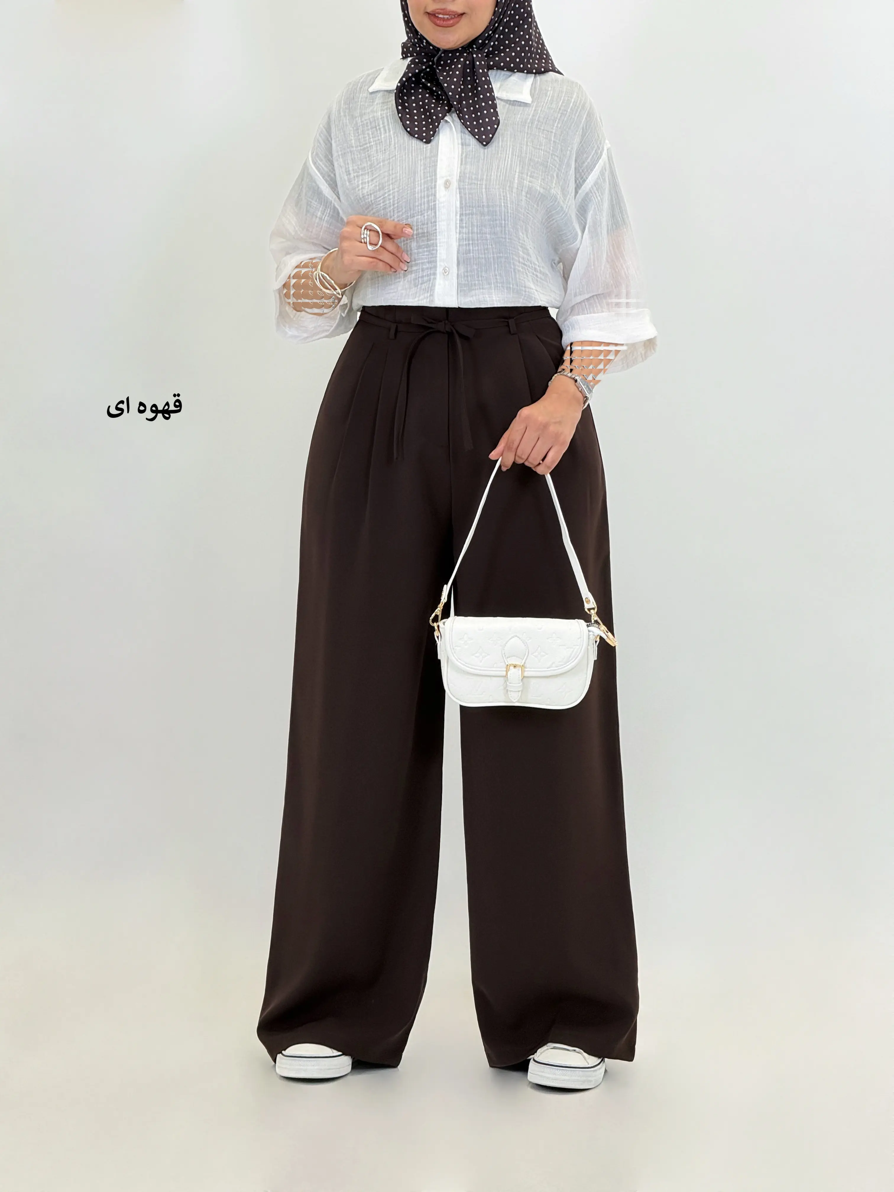 6951-شلوار فول بگ هرمس